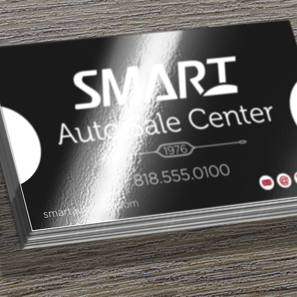 gloss laminated card