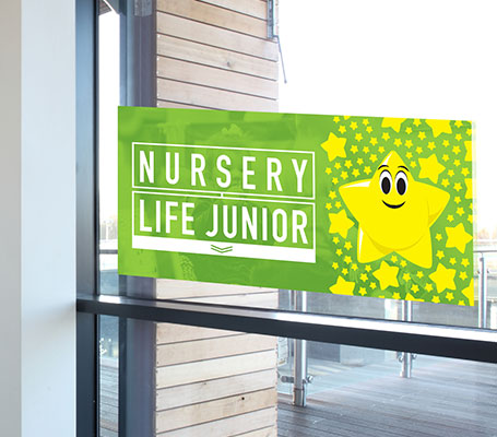 Vinyl Window Stickers - cost effective from Printjuice
